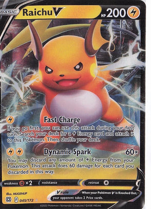 Raichu V 045/172