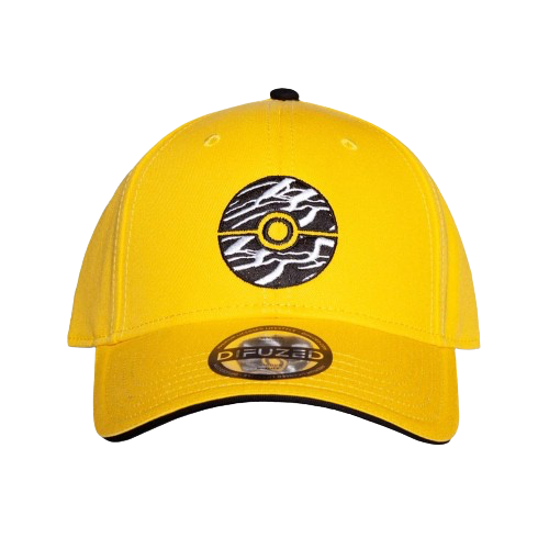 Pokemon - Difuzed Yellow Pokeball Cap