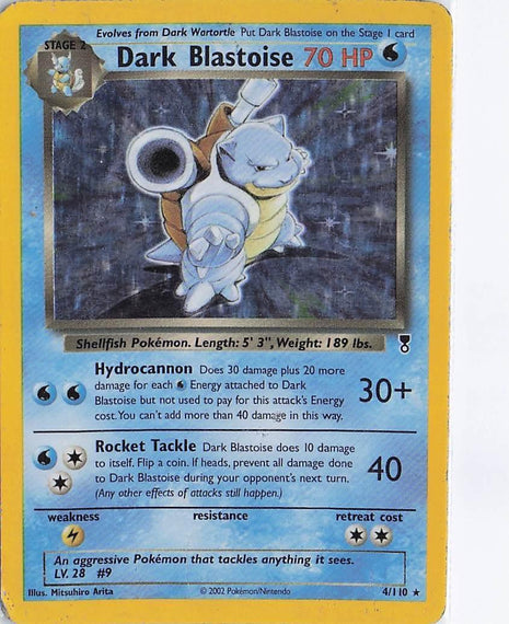 Dark Blastoise 4/110 (H)(D)
