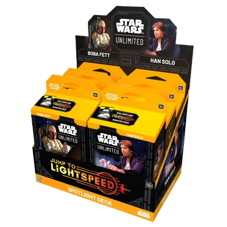 Star Wars: Unlimited - Jump To Lightspeed Han Solo/Boba Fett Spotlight Deck