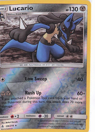 Lucario 126/214 (RH)