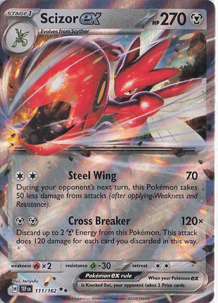 Scizor ex 111/162