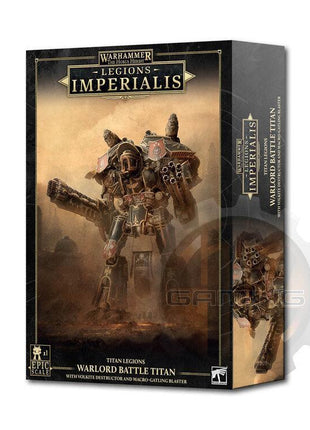 Warhammer: The Horus Heresy - Titan Legions Warlord Titan with Volkite & Macro Gatling Blaster