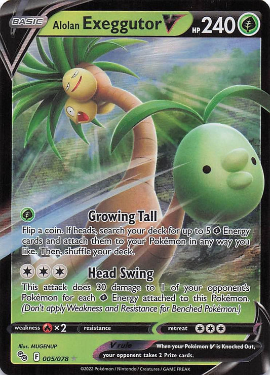 Alolan Exeggutor V 005/078