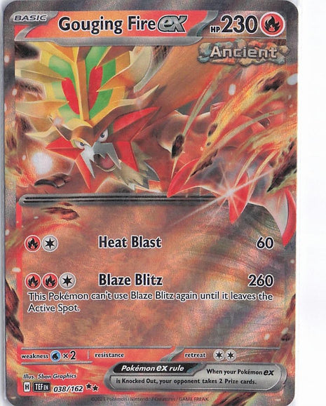 Gouging Fire ex 038/162
