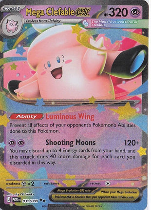 Mega Clefable ex 031/088