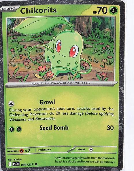 Chikorita 008/217 (Cosmic)