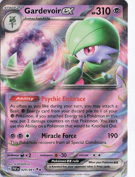 Gardevoir ex 029/091
