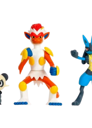 Pokemon - Fighting Type Battle Figure Multipack