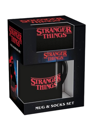 Stranger Things - Logo Mug & Sock Set