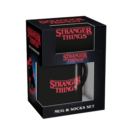 Stranger Things - Logo Mug & Sock Set