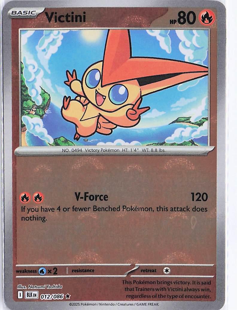 Victini 012/086 (Pokeball Holo)