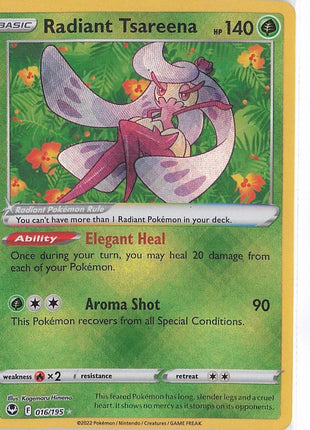 Radiant Tsareena 016/195
