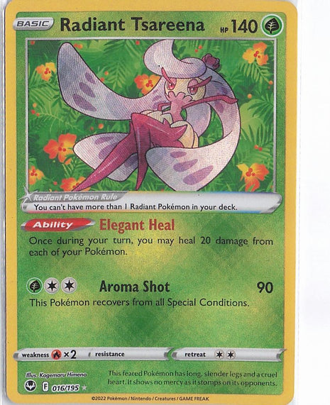 Radiant Tsareena 016/195