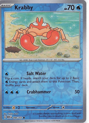 Krabby 098/165 (RH)