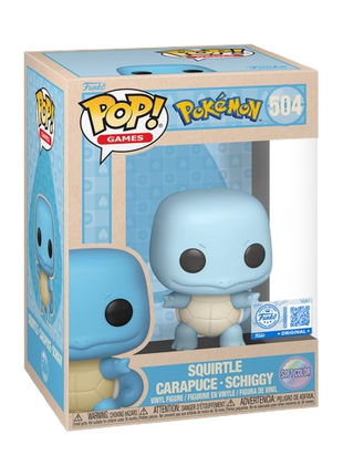 Pokemon - Squirtle #504 (Soft Colour) Funko Pop!