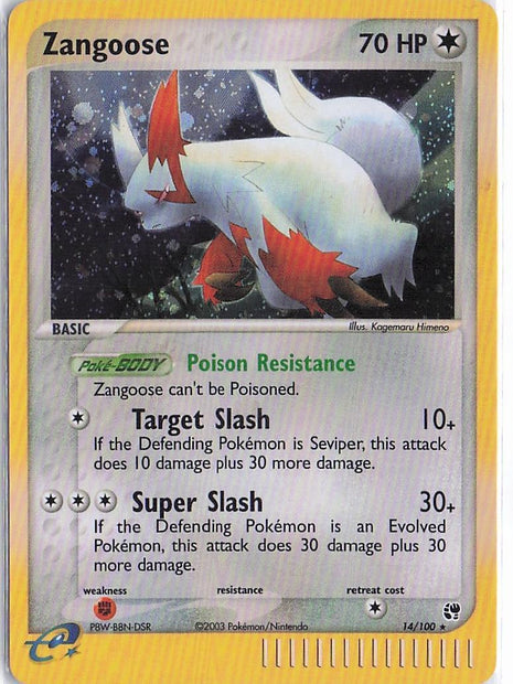 Zangoose 14/100 (H)
