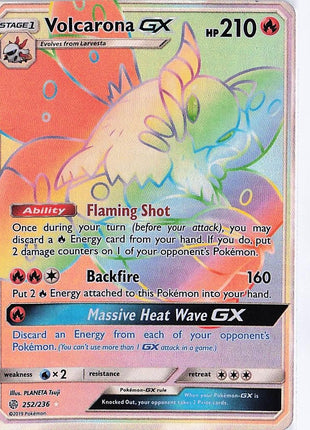 Volcarona GX 252/136