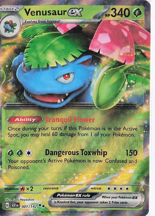 Venusaur ex 001/142