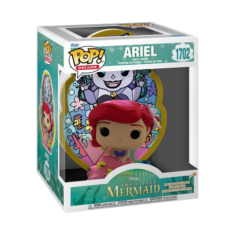 The Little Mermaid - Ariel (Ursula Stained Glass) #1702 Deluxe Funko Pop!