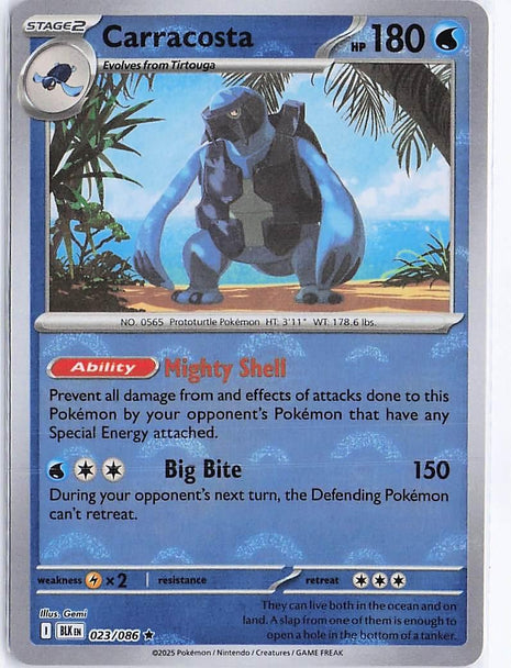 Carracosta 023/086 (Pokeball)