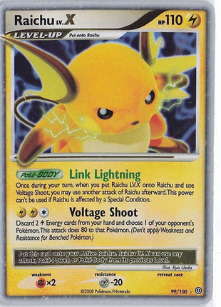 Raichu LV.X 99/100 (D)