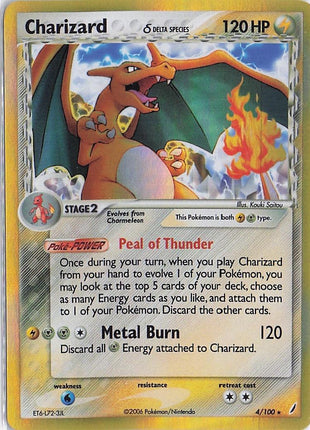 Charizard 4/100 (H)