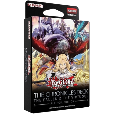 Yu-Gi-Oh - The Chronicles Deck: The Fallen & The Virtuous - All Foil Edition