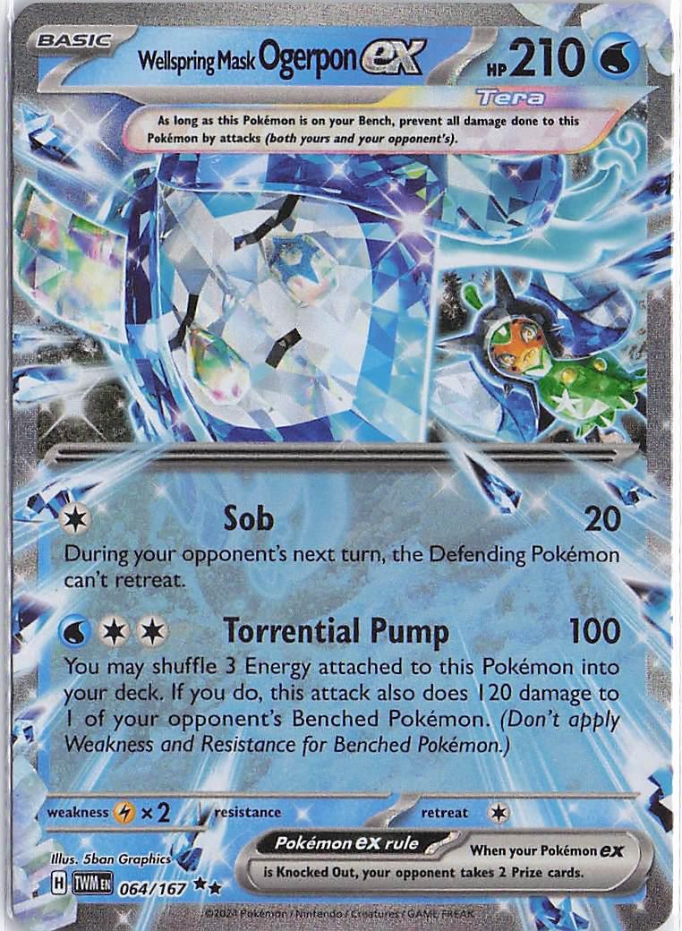 Wellspring Mask Ogerpon ex 064/167