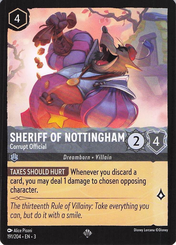 Sheriff Of Nottingham 191/204