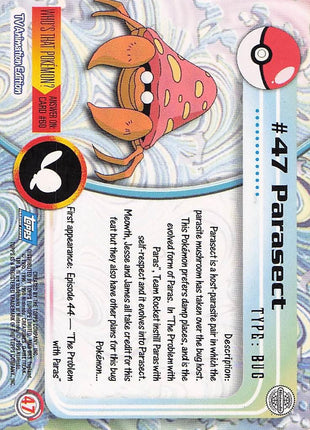 Parasect #47 - Topps