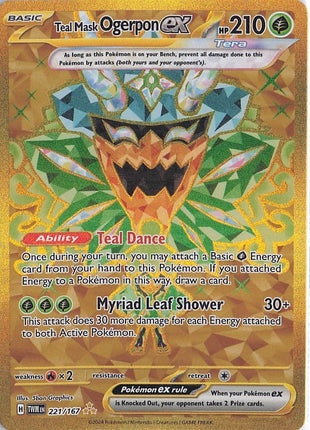 Teal Mask Ogerpon ex 221/167
