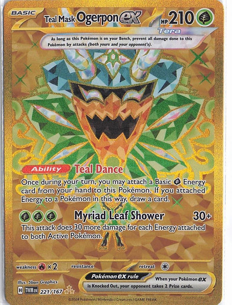 Teal Mask Ogerpon ex 221/167