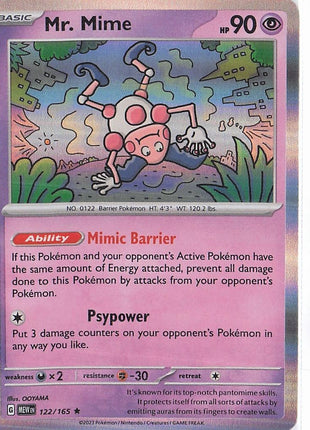 Mr. Mime 122/165 (H)