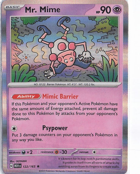 Mr. Mime 122/165 (H)