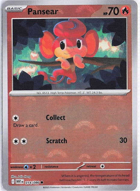 Pansear 014/086 (Pokeball Holo)