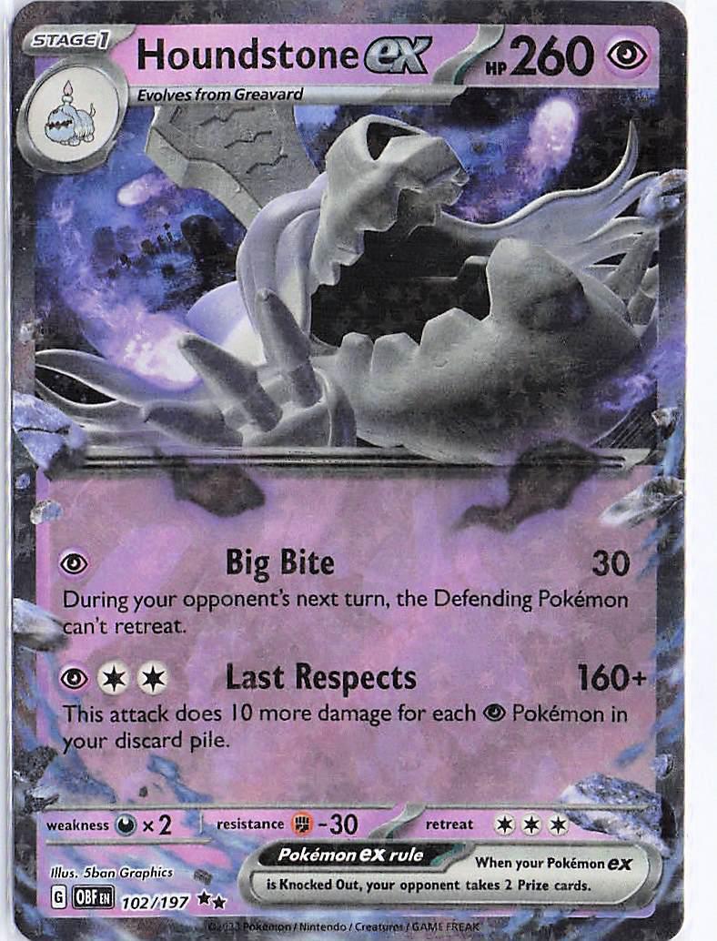 Houndstone ex 102/197