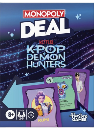 Monopoly Deal - K-Pop Demon Hunters Edition