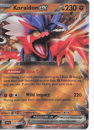 Koraidon ex 125/198