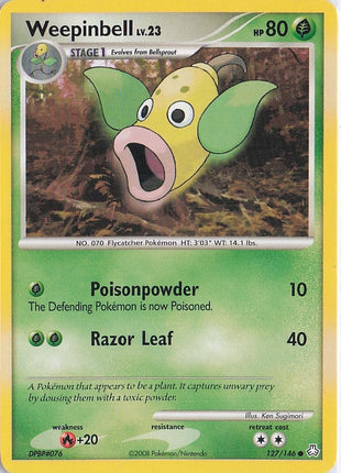 Weepinbell LV.23 127/146