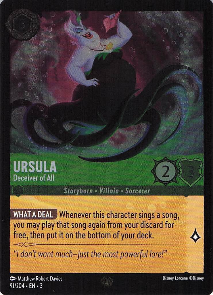 Ursula Deceiver Of All 91/204 EN 3 (H)