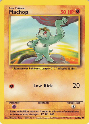 Machop 52/102