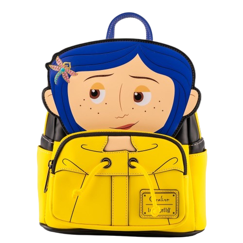 Loungefly - Coraline: Raincoat Cosplay Mini Backpack