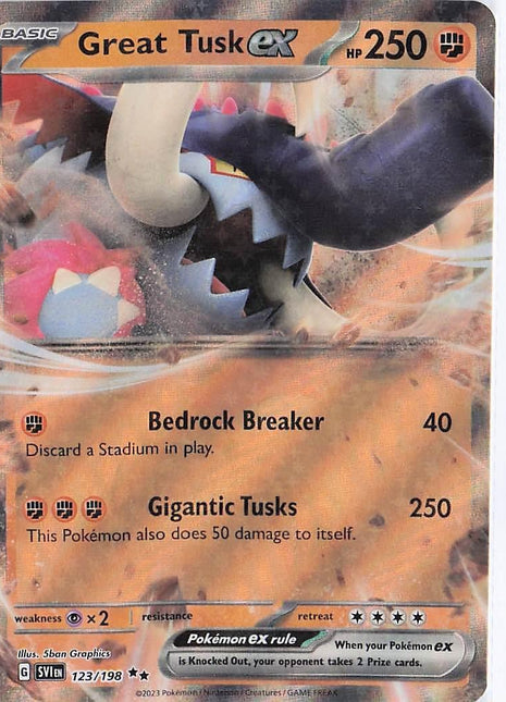 Great Tusk ex 123/198