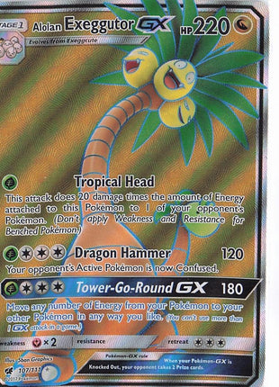 Alolan Exeggutor GX 107/111
