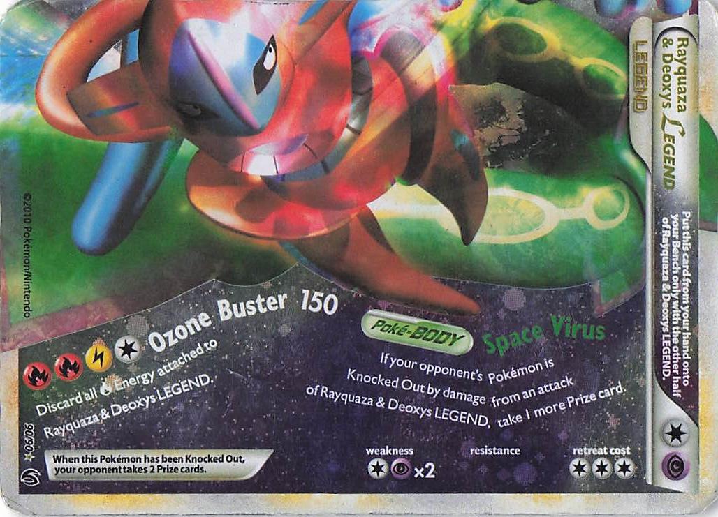 Rayquaza & Deoxys Legend 89/90 & 90/90