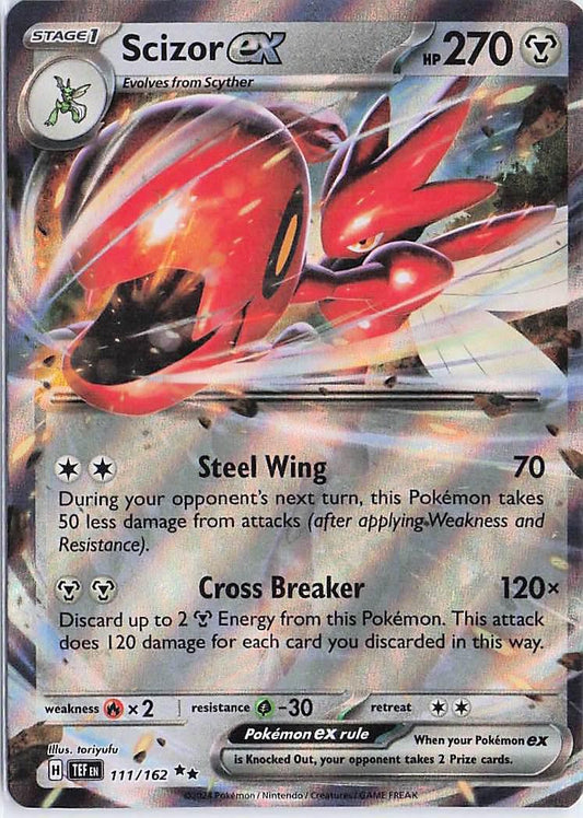 Scizor ex 111/162