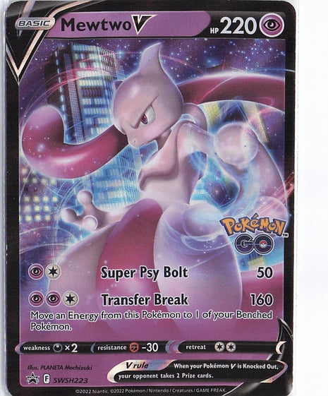 Mewtwo V SWSH223