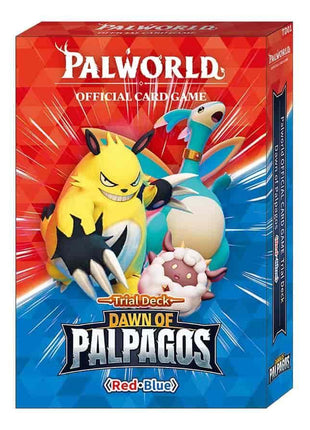 Palworld OFFICIAL CARD GAME - Dawn of Palpagos Red/Blue Trial Deck