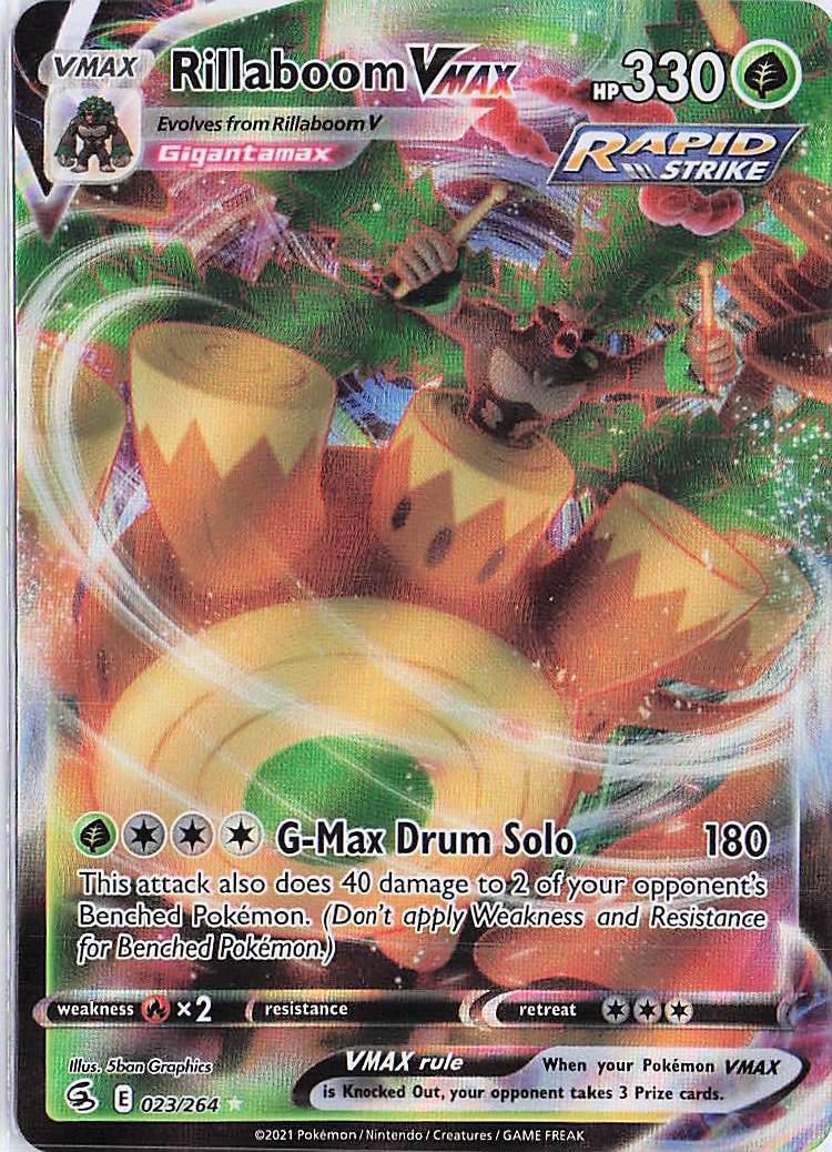 Rillaboom VMAX 023/264